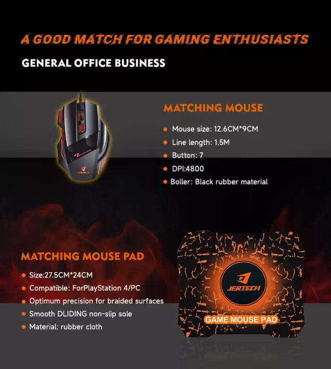 GP10 Warrior Combo (Mouse &Mousepad)